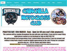 Tablet Screenshot of chinchillamotocrossclub.com